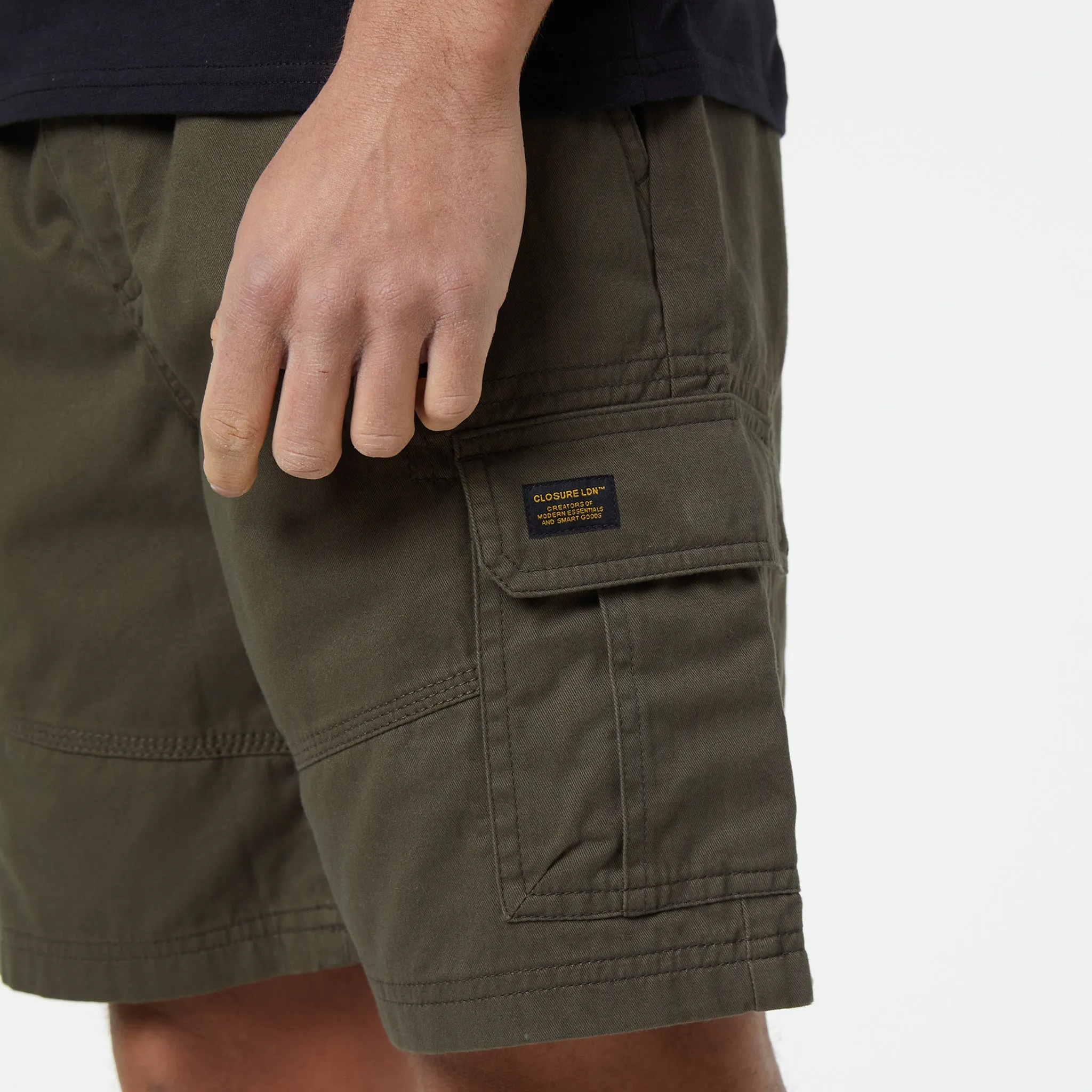 2-Pack Utility Cargo Short | Black Khaki