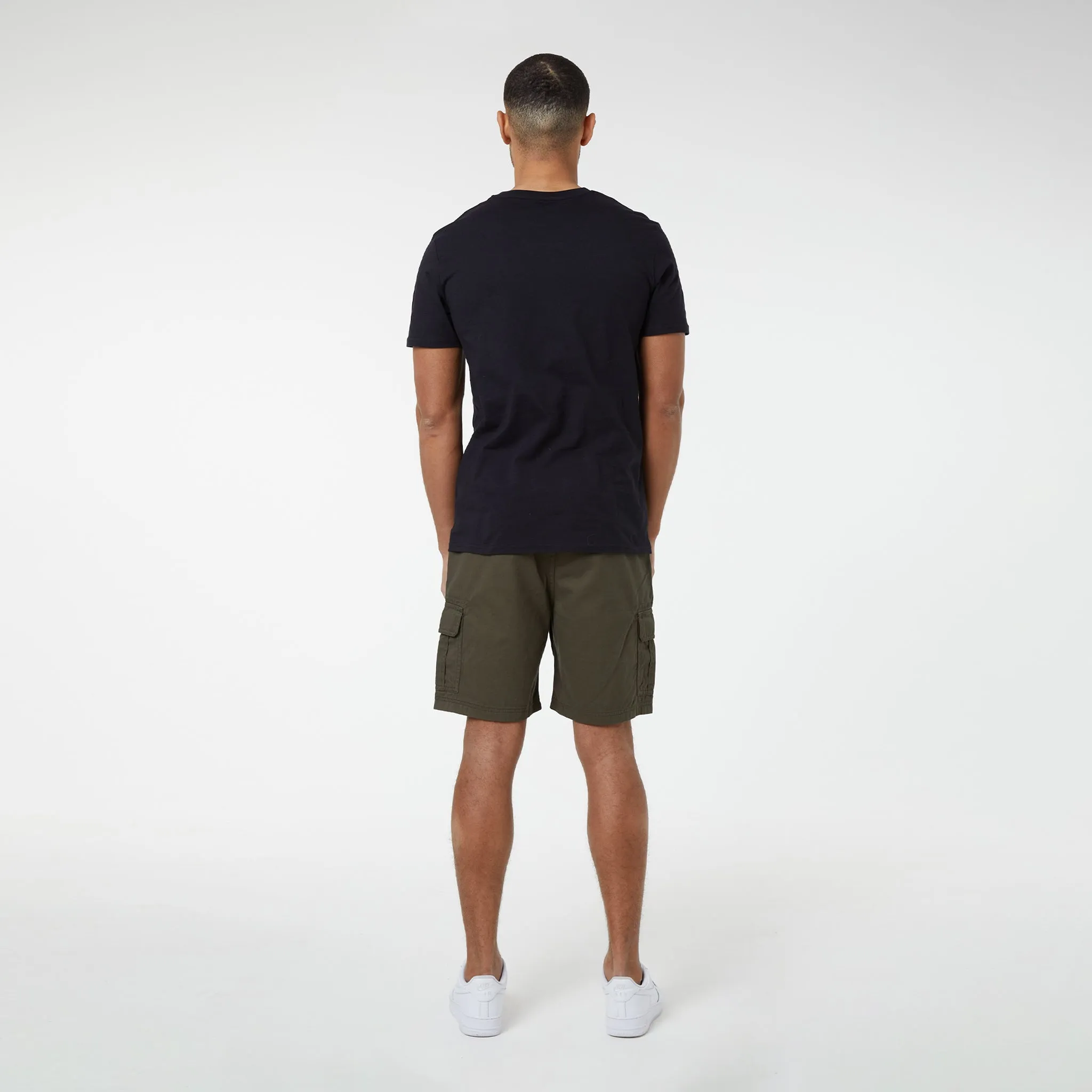 2-Pack Utility Cargo Short | Black Khaki