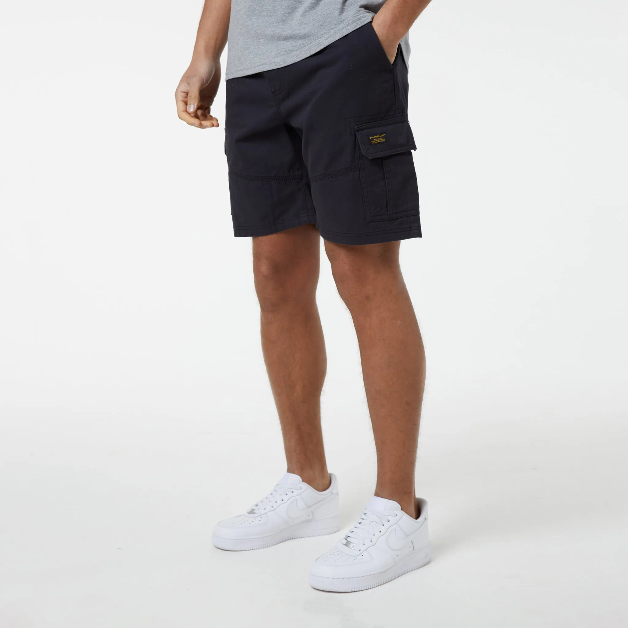 2-Pack Utility Cargo Short | Black Khaki
