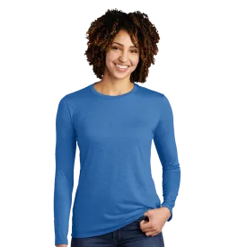 Allmade Women's Tri-Blend Long Sleeve Crewneck Shirt