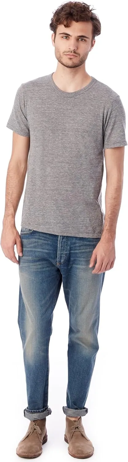 Alternative Men's Shirt, Super Soft Camo Triblend Eco Short Sleeve Crewneck