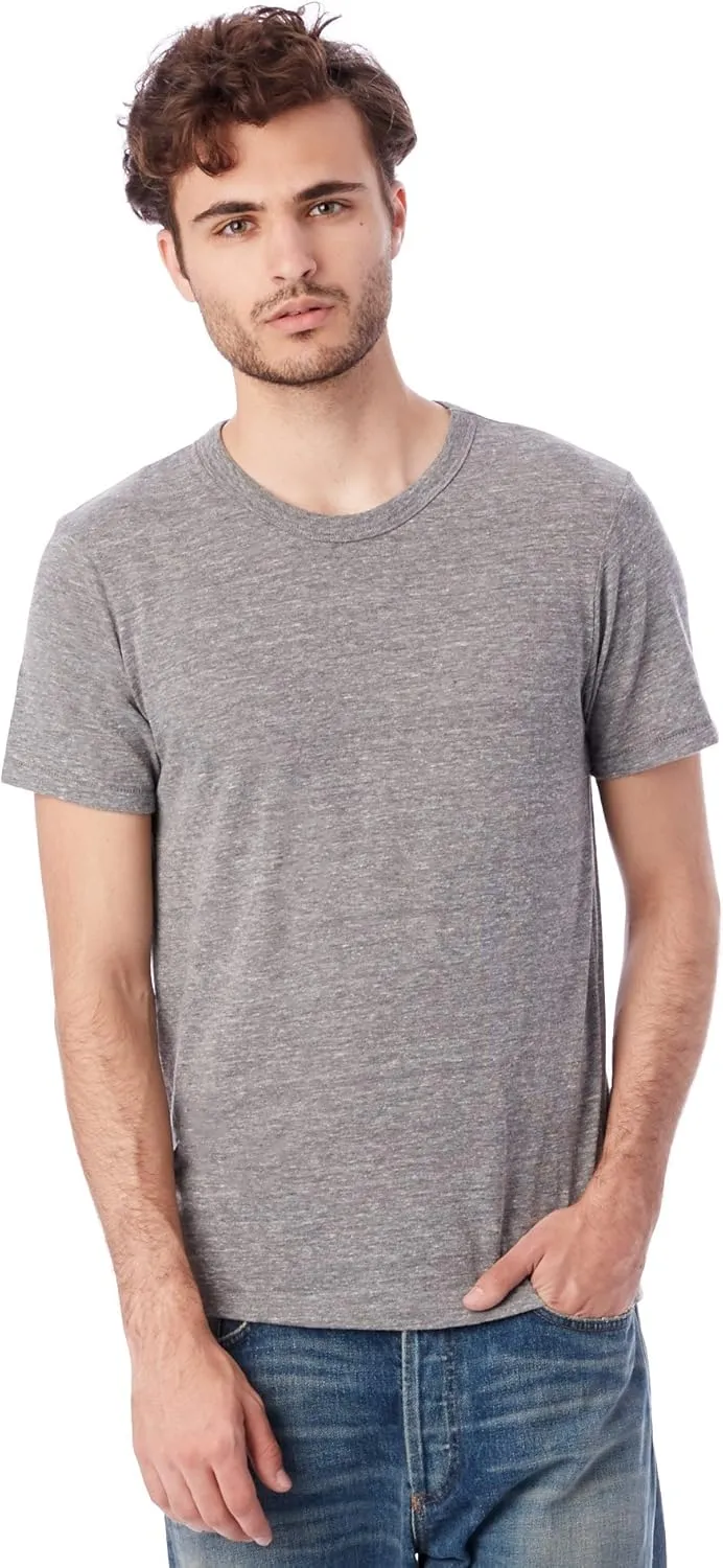 Alternative Men's Shirt, Super Soft Camo Triblend Eco Short Sleeve Crewneck