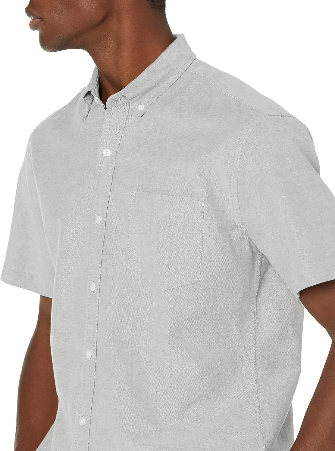 Amazon Essentials Oxford Shirts for Men - Regular-Fit, Short-Sleeve