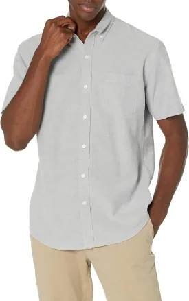 Amazon Essentials Oxford Shirts for Men - Regular-Fit, Short-Sleeve