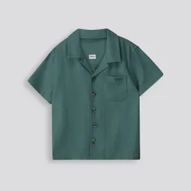 Boys Button-Up Shirt _ 153164 _ Green