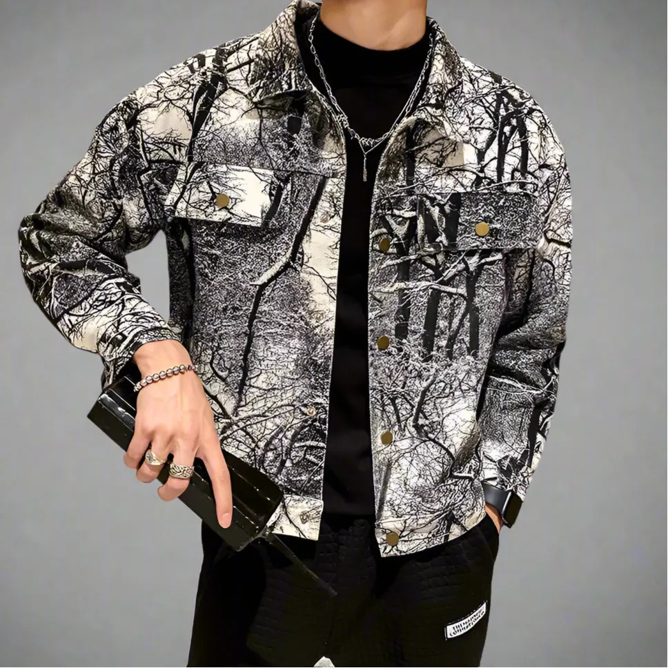 Camo Jean Jacket | DERRICK