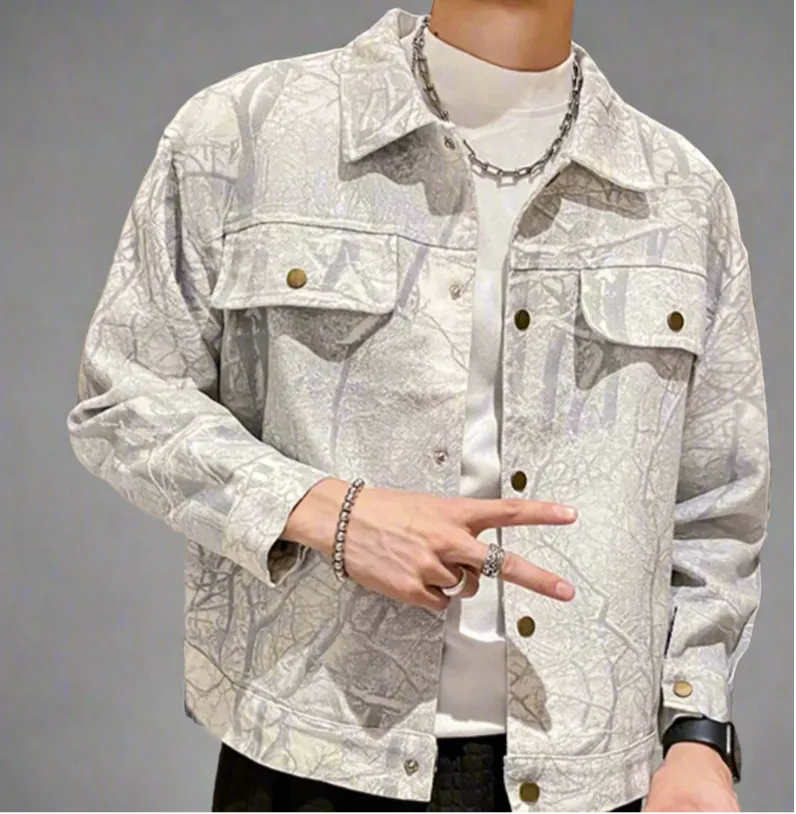 Camo Jean Jacket | DERRICK
