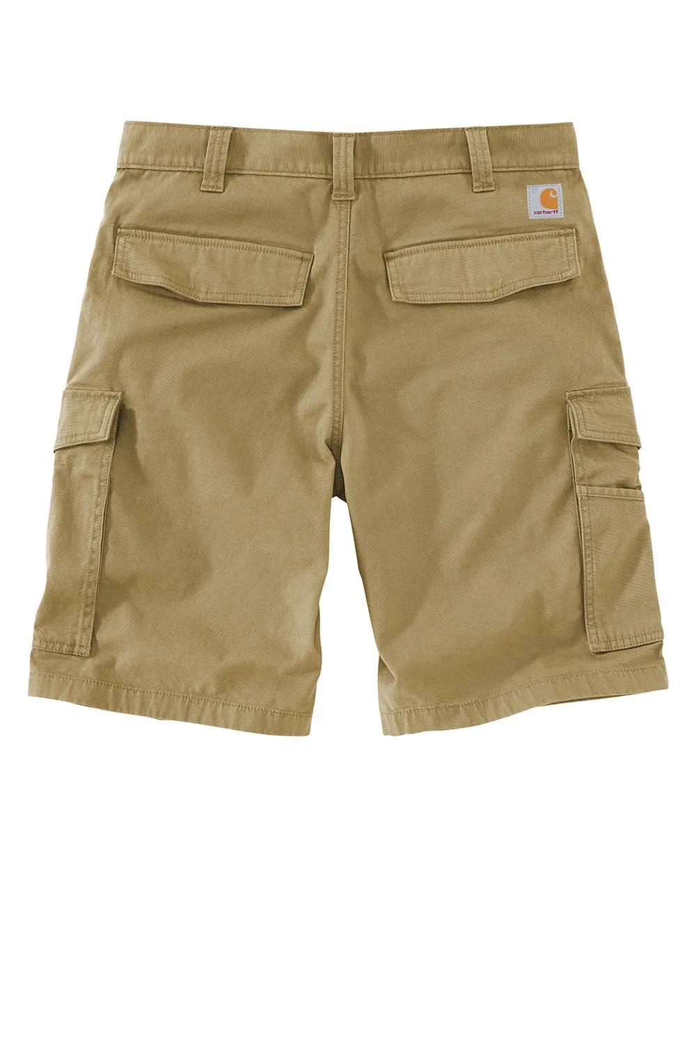Carhartt Mens Rugged Flex Rigby Cargo Shorts w/ Pockets - Dark Khaki Brown - NEW