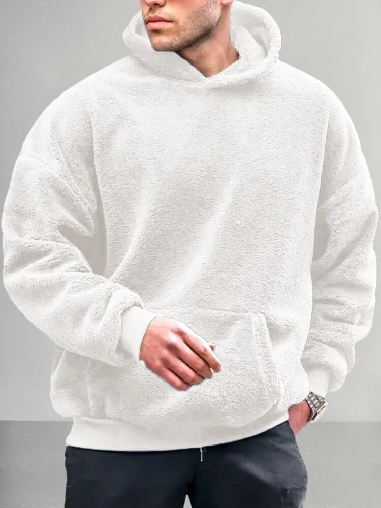 Comfy Lambswool Pullover Hoodie