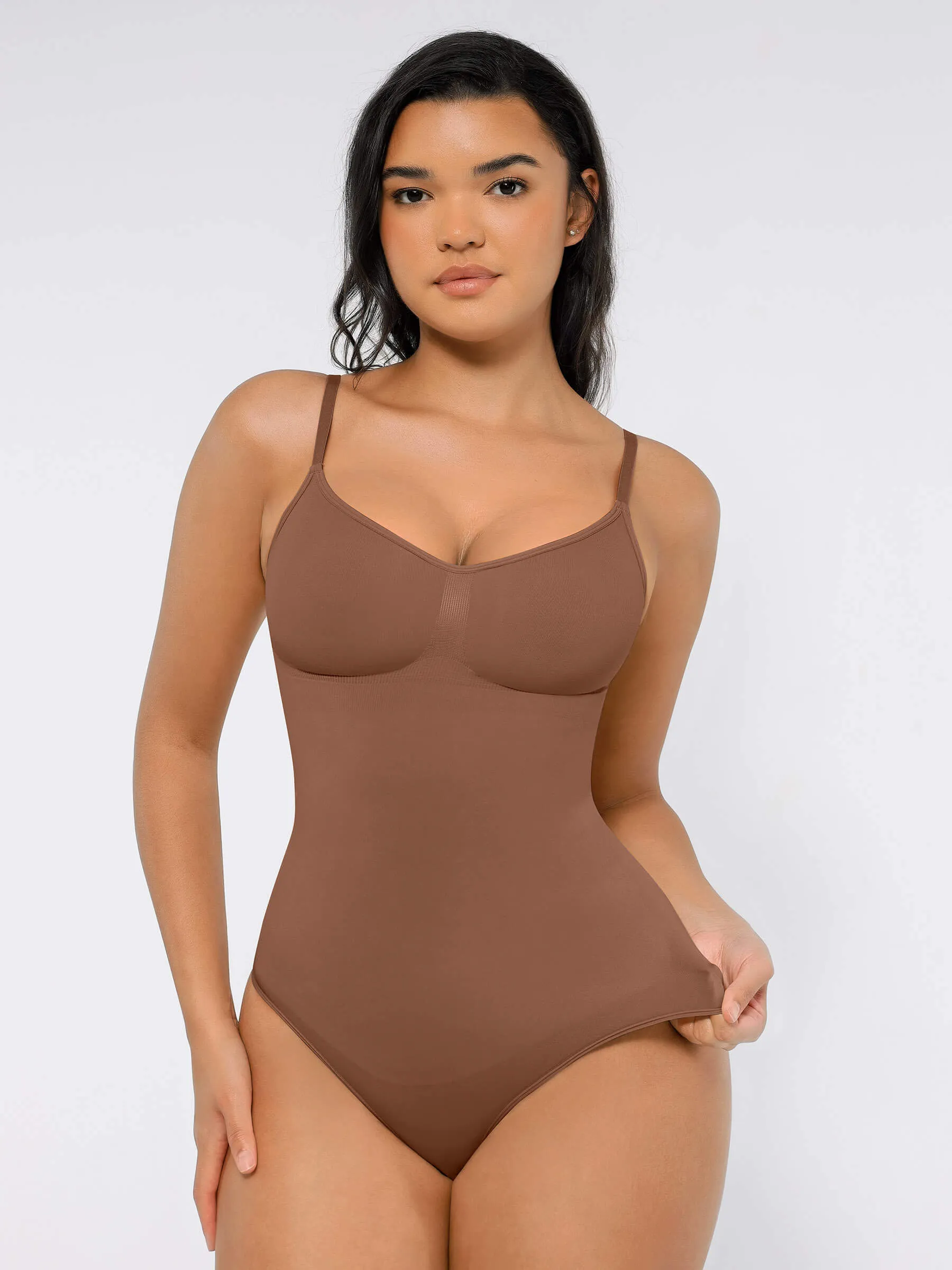 Feelingirl Tummy Control Seamless Bodysuit