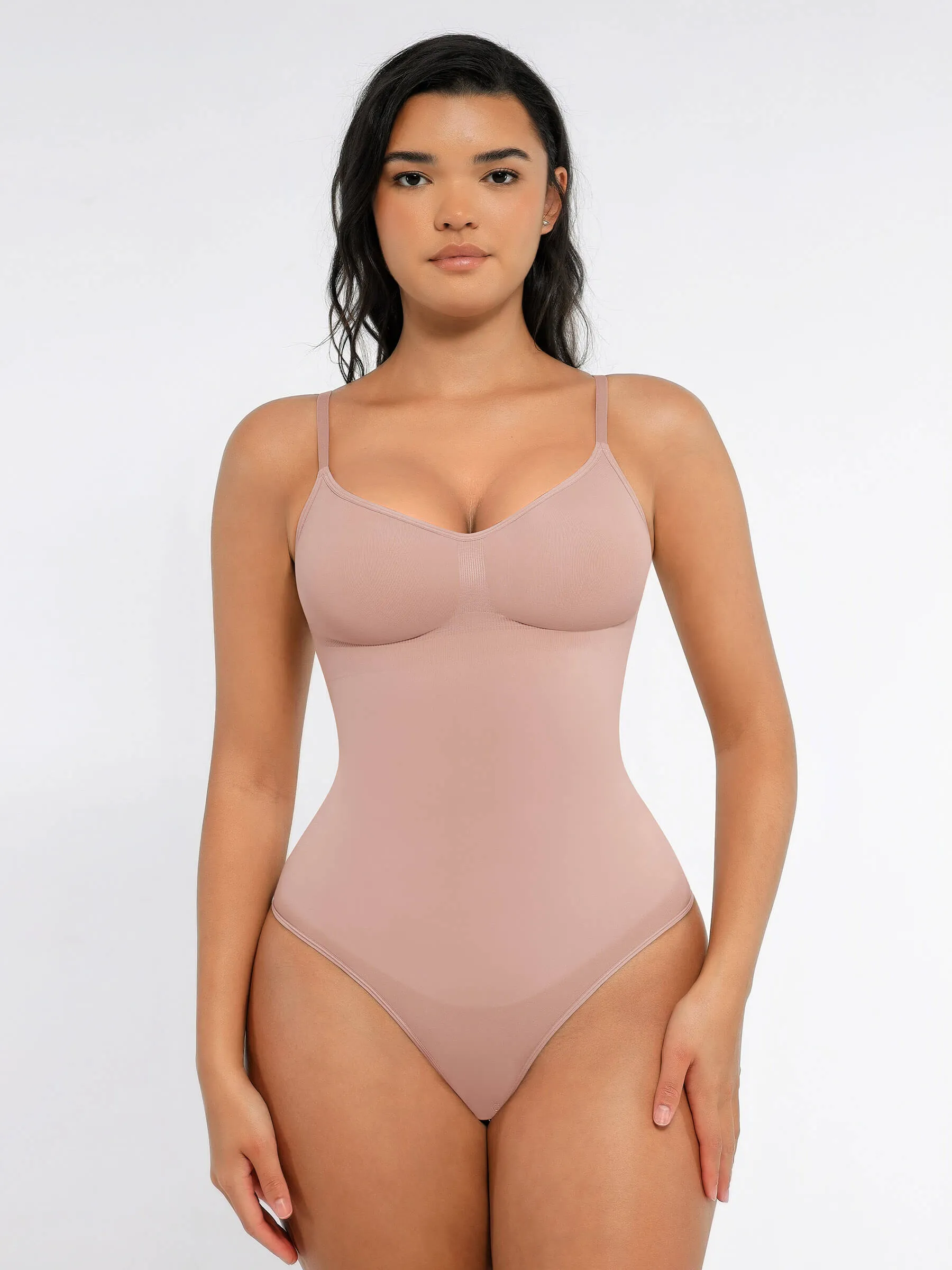 Feelingirl Tummy Control Seamless Bodysuit