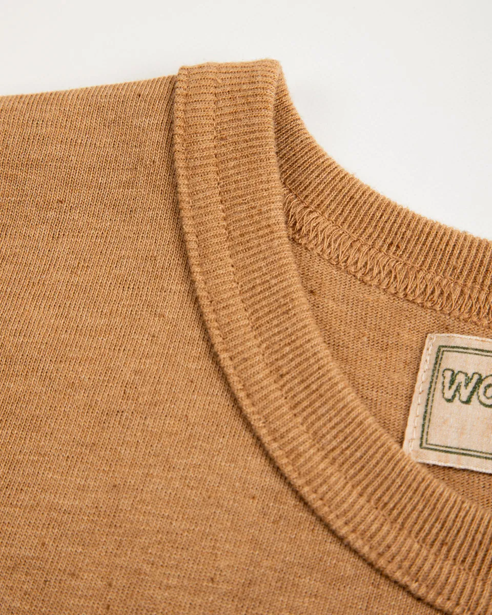 Foxfibre® Tsuriami Crewneck T-shirt - Coyote 70