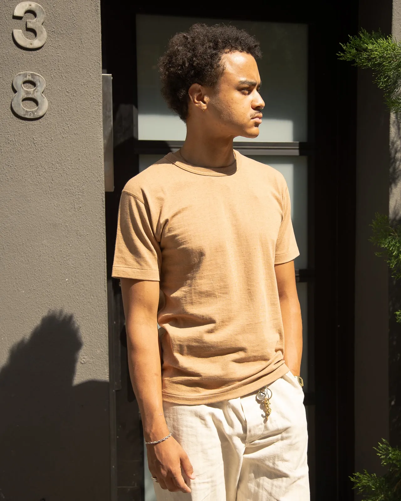Foxfibre® Tsuriami Crewneck T-shirt - Coyote 70