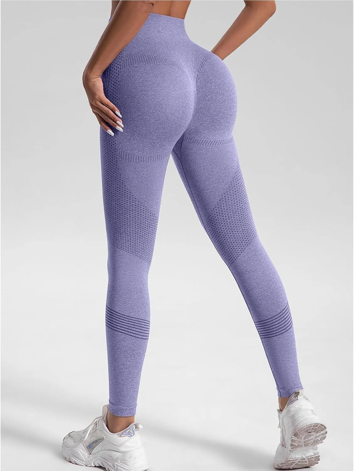 High Waisted Leggings for Women Tummy Control Non See Through Workout Yoga Pants Stretchy Slim Fit Quick Dry Gym Pants