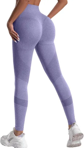 High Waisted Leggings for Women Tummy Control Non See Through Workout Yoga Pants Stretchy Slim Fit Quick Dry Gym Pants