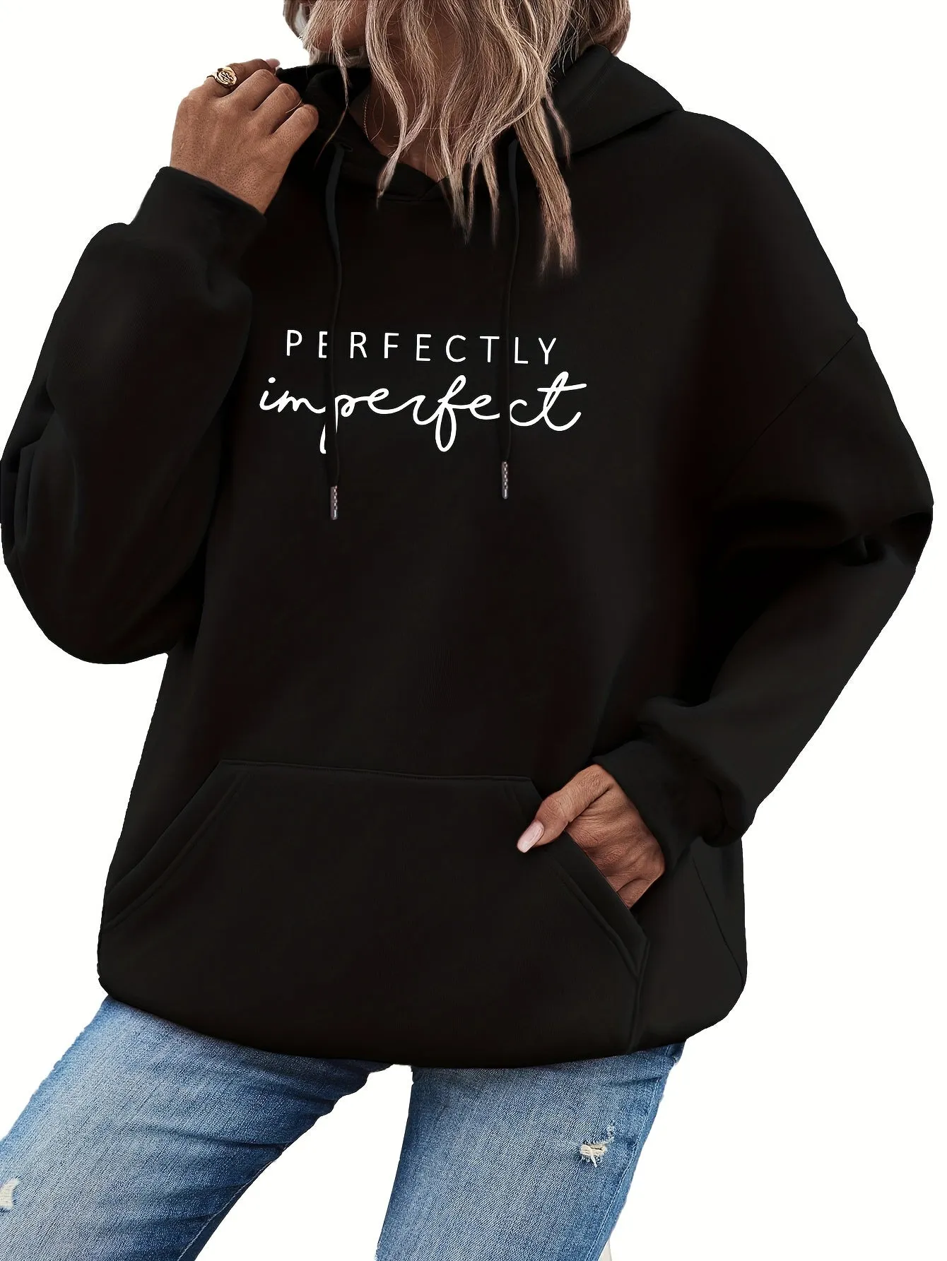 Ivyshape | Comfy Printed Hoodie