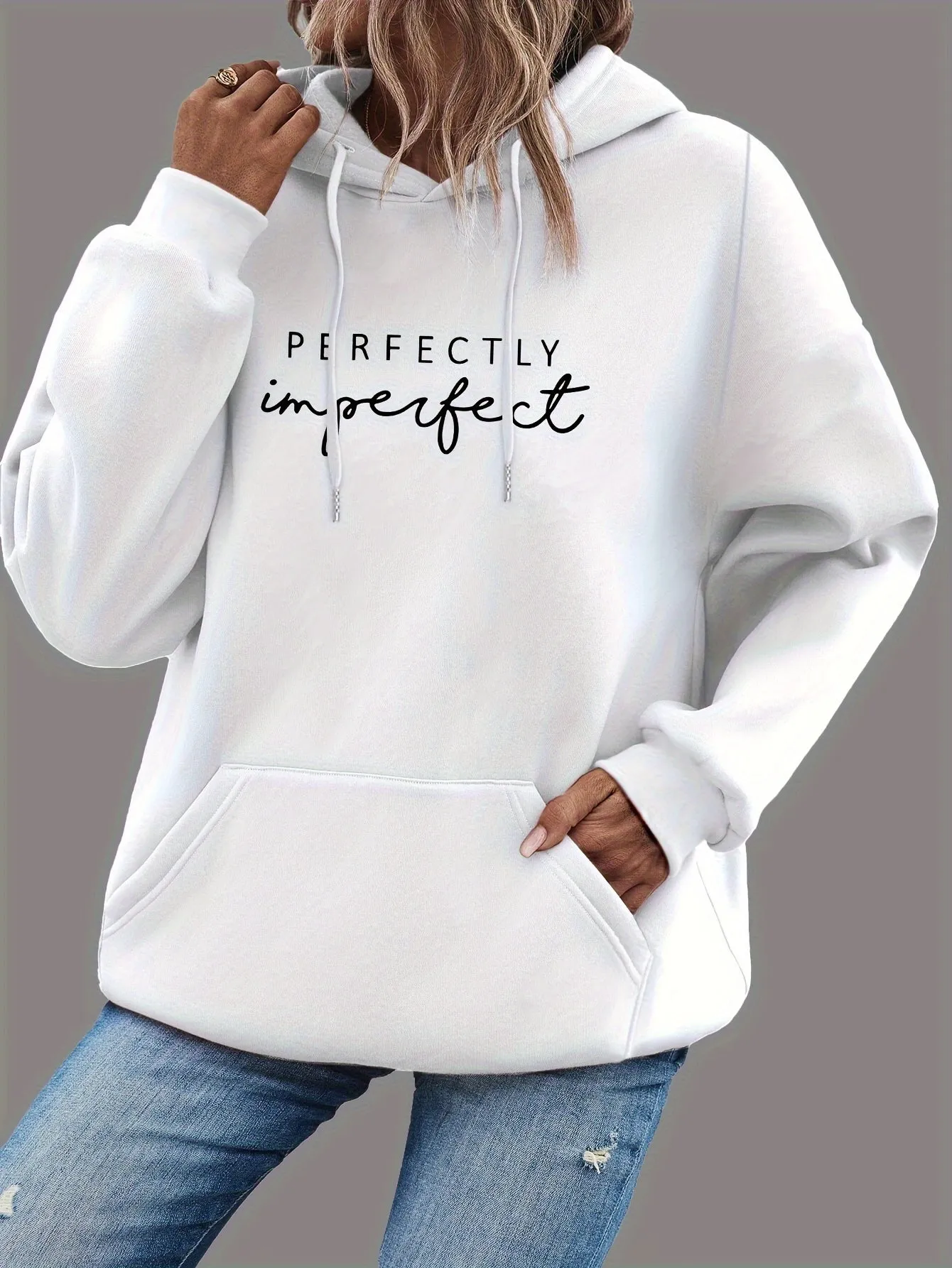 Ivyshape | Comfy Printed Hoodie