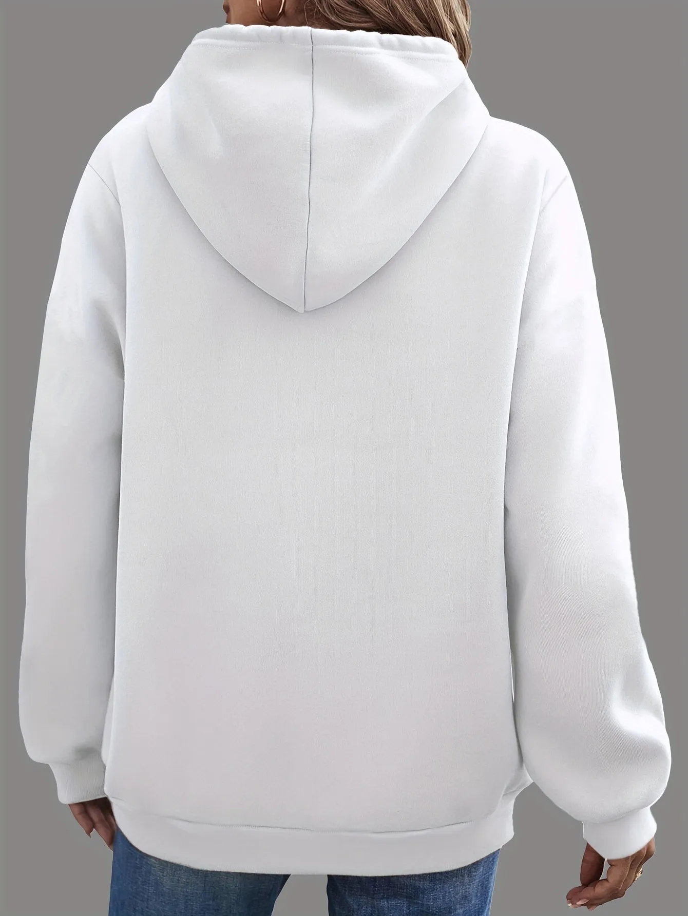 Ivyshape | Comfy Printed Hoodie