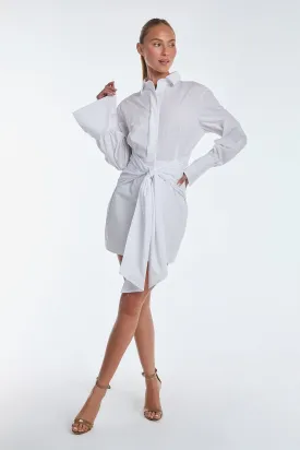 Lana Wrap Dress - White