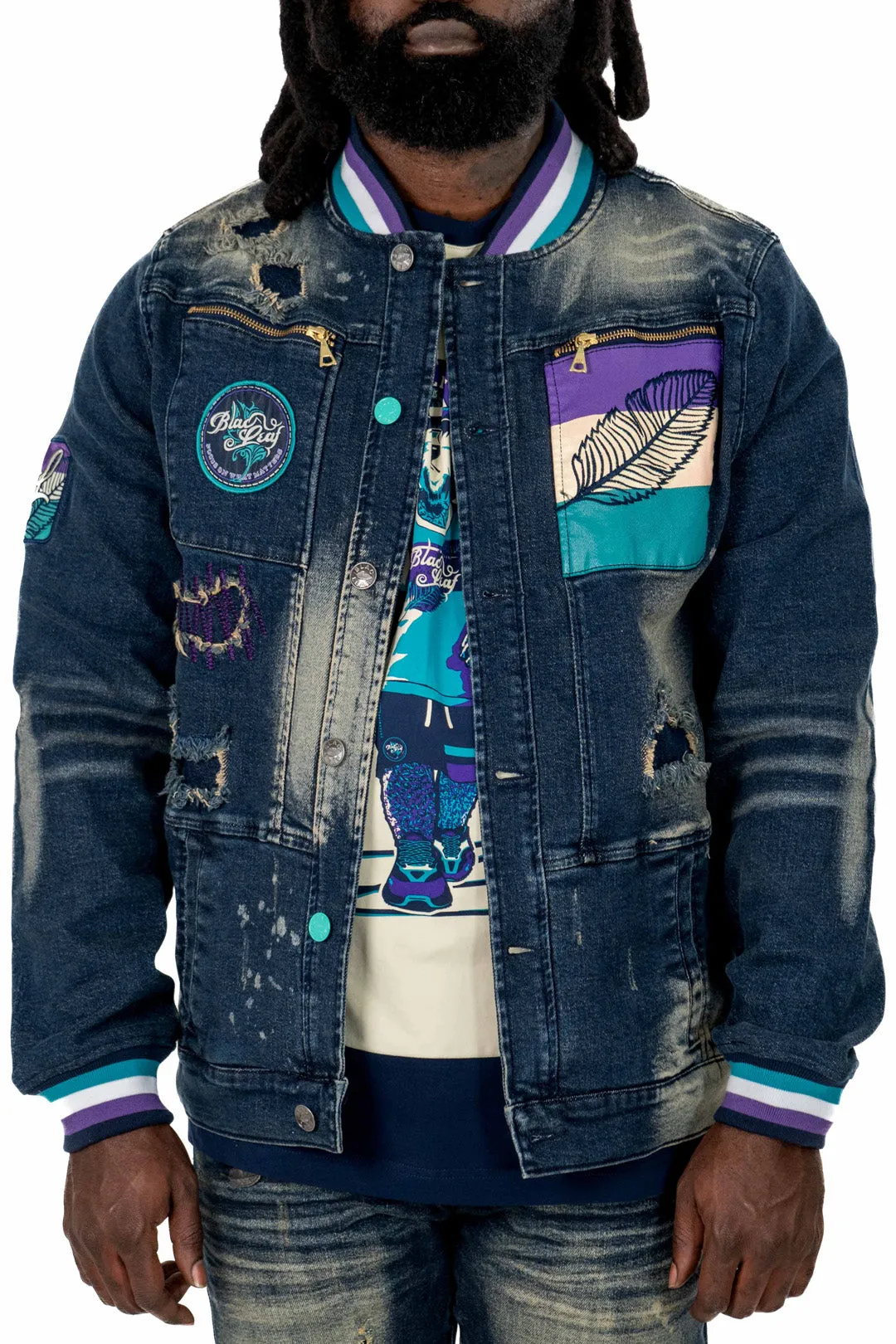 Leaf Life Denim Jacket