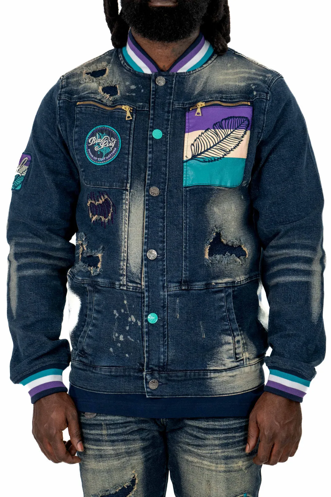 Leaf Life Denim Jacket
