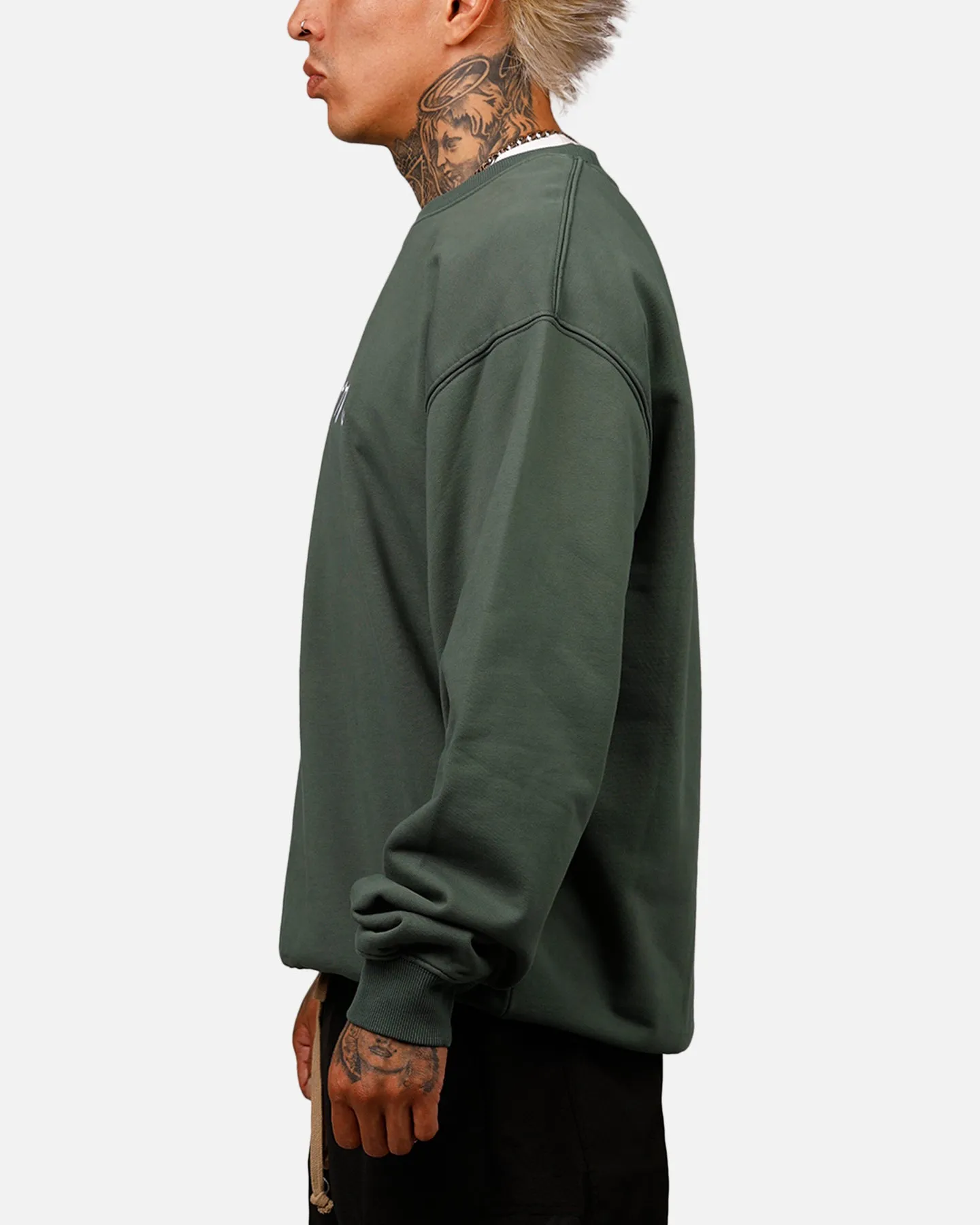 Malbon GD Crewneck Evergreen