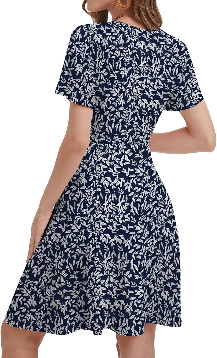 MixShe Summer Dresses for Women 2025 Floral Sundresses Elegant Classy Fashion Casual Outfit Plus Size