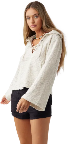 O'Neill Tanya Hooded Sweatshirt-Natural