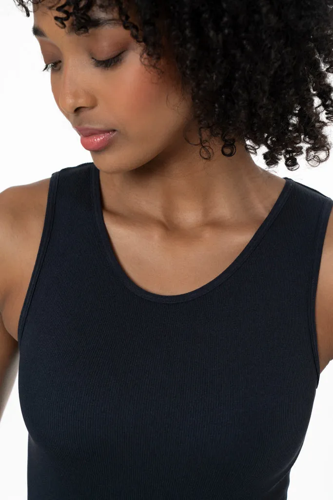 Seamless Bodysuit _ 141100 _ Charcoal