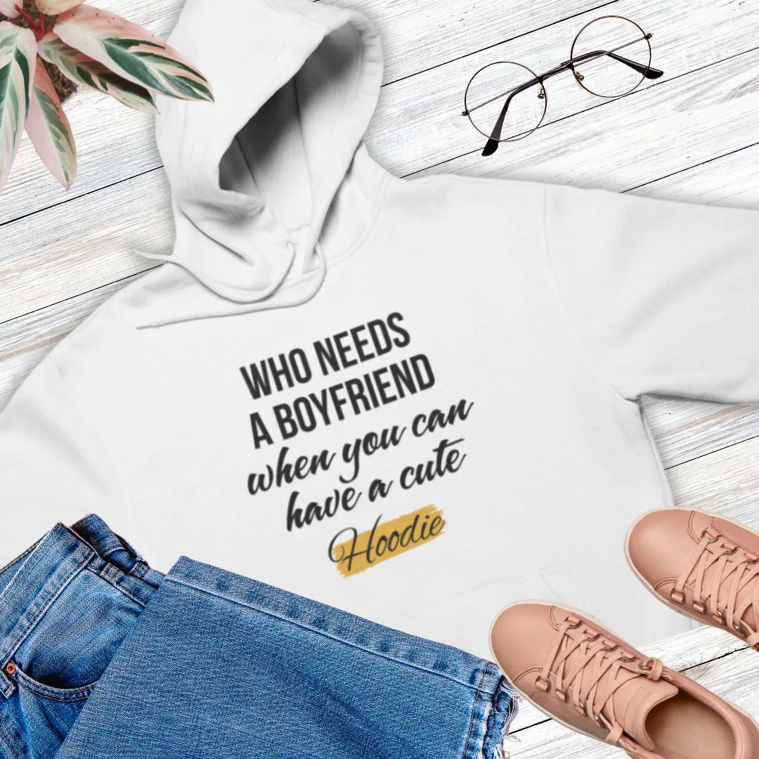 Soft Three-End fleece Comfy Crop Hoodie