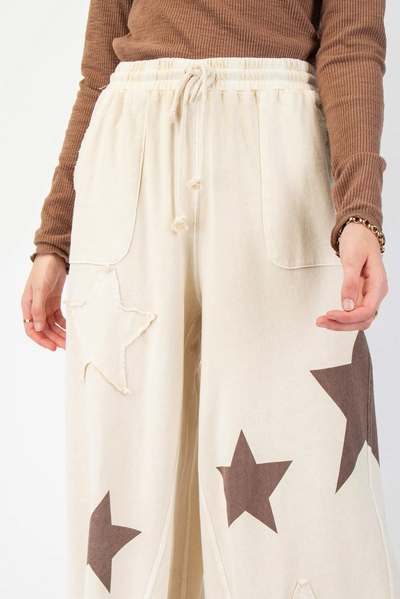 Star Patch Pants