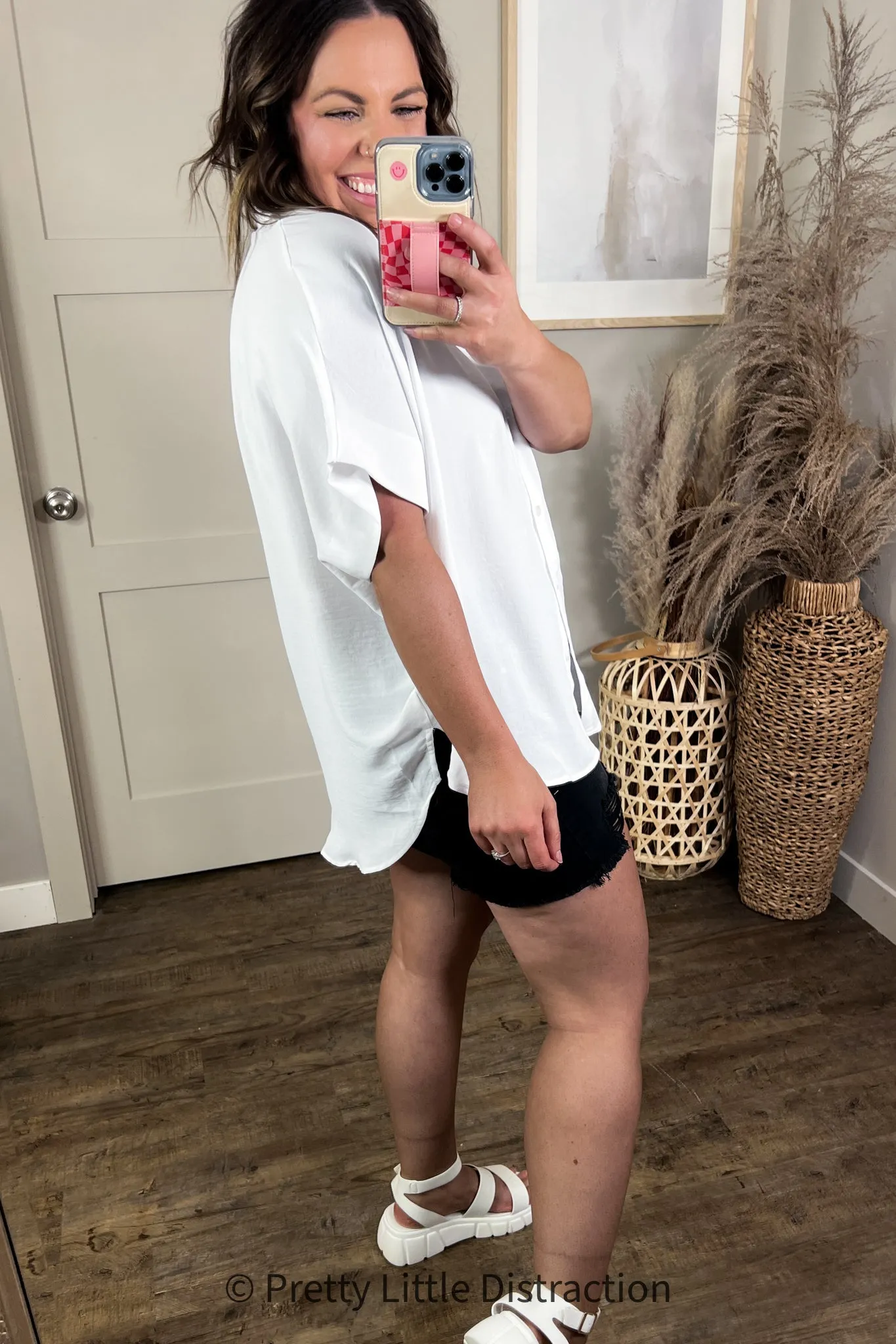 Sweet Simplicity Button Down Blouse