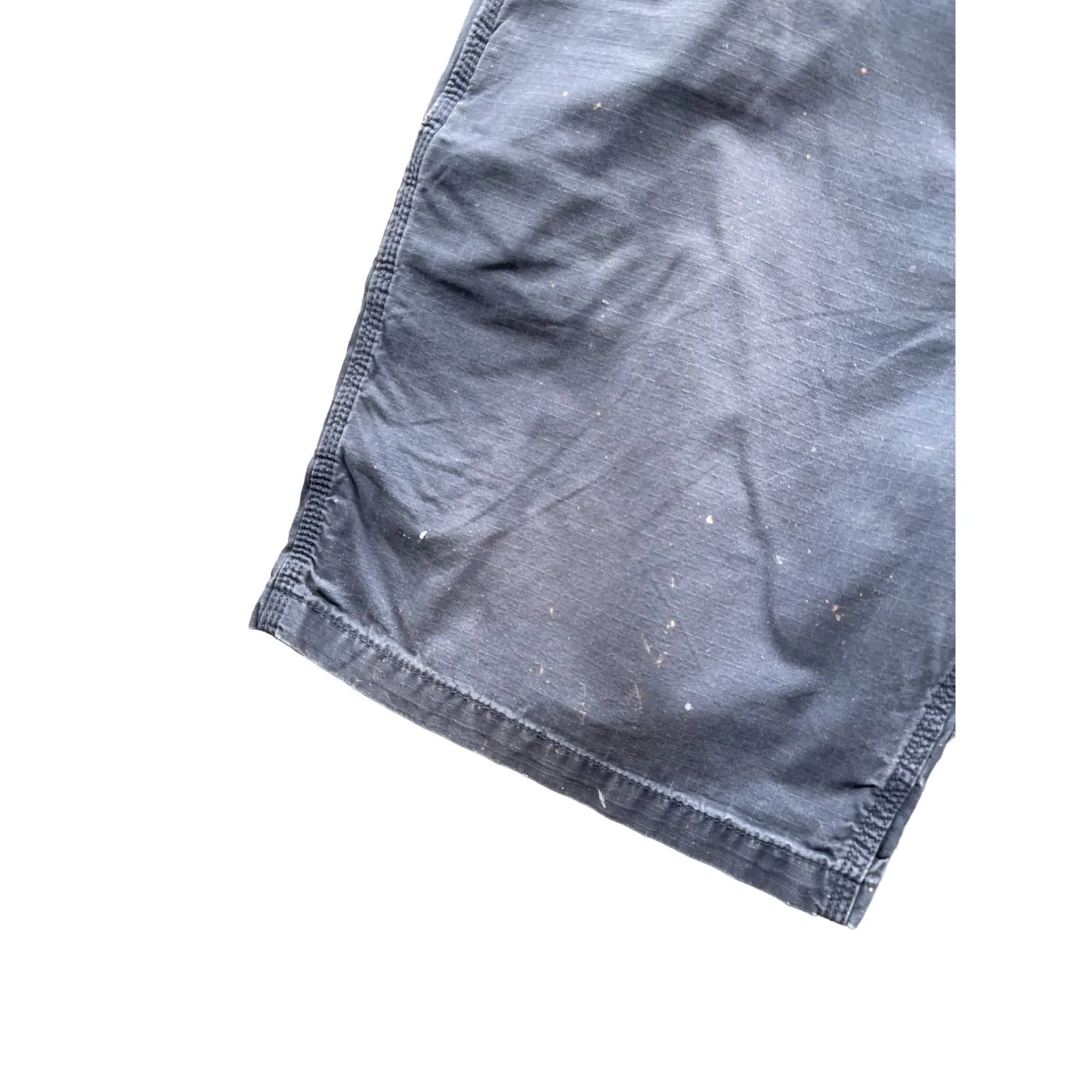 Vintage Carhartt Distressed Navy Utility Cargo Shorts