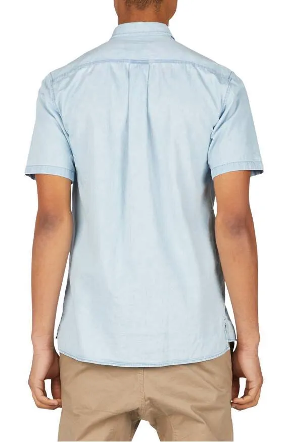 ZANEROBE: SHORT SLEEVE DENIM SHIRT